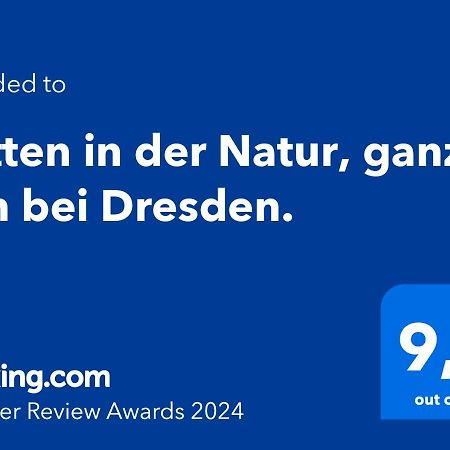 Mitten In Der Natur, Ganz Nah Bei Dresden. Bannewitz Dış mekan fotoğraf