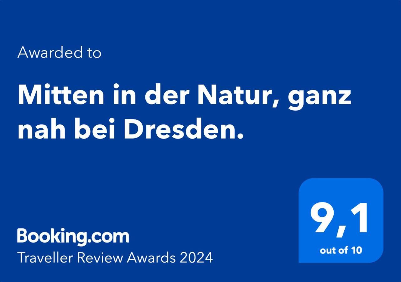 Mitten In Der Natur, Ganz Nah Bei Dresden. Bannewitz Dış mekan fotoğraf